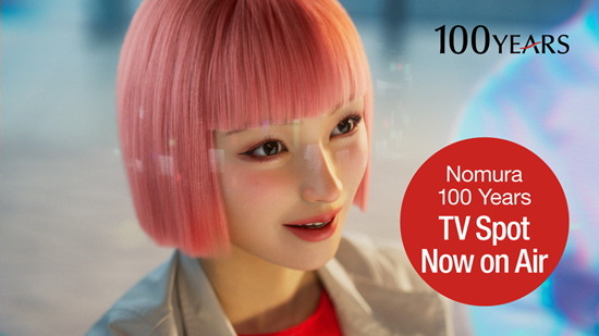 Nomura Releases 100th Anniversary Advertisement