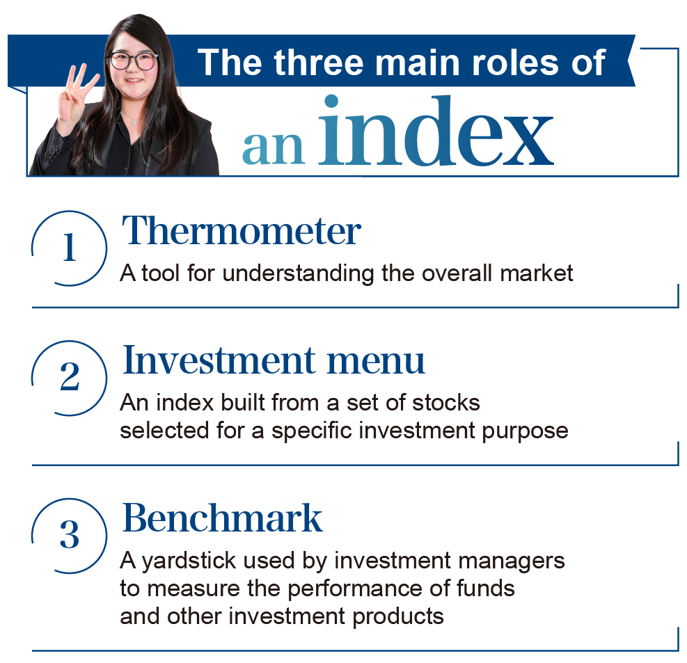 The three main roles of an index