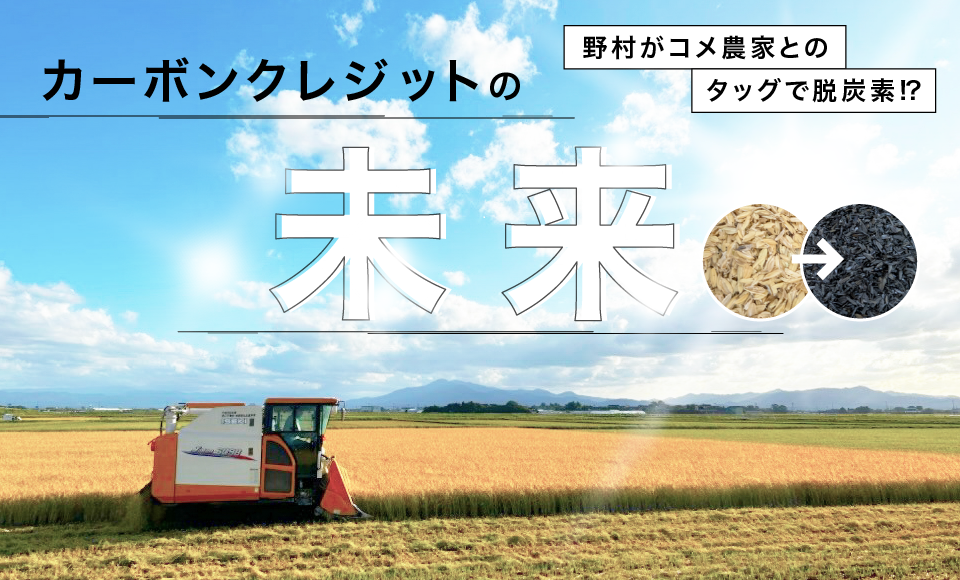 カーボンオフセットの注目株 バイオ炭とは？ | 野村ホールディングス
